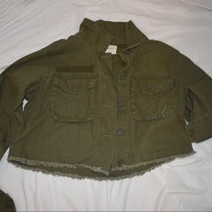 Olive green AERO jacket